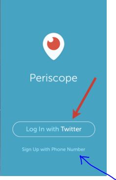 periscope log in